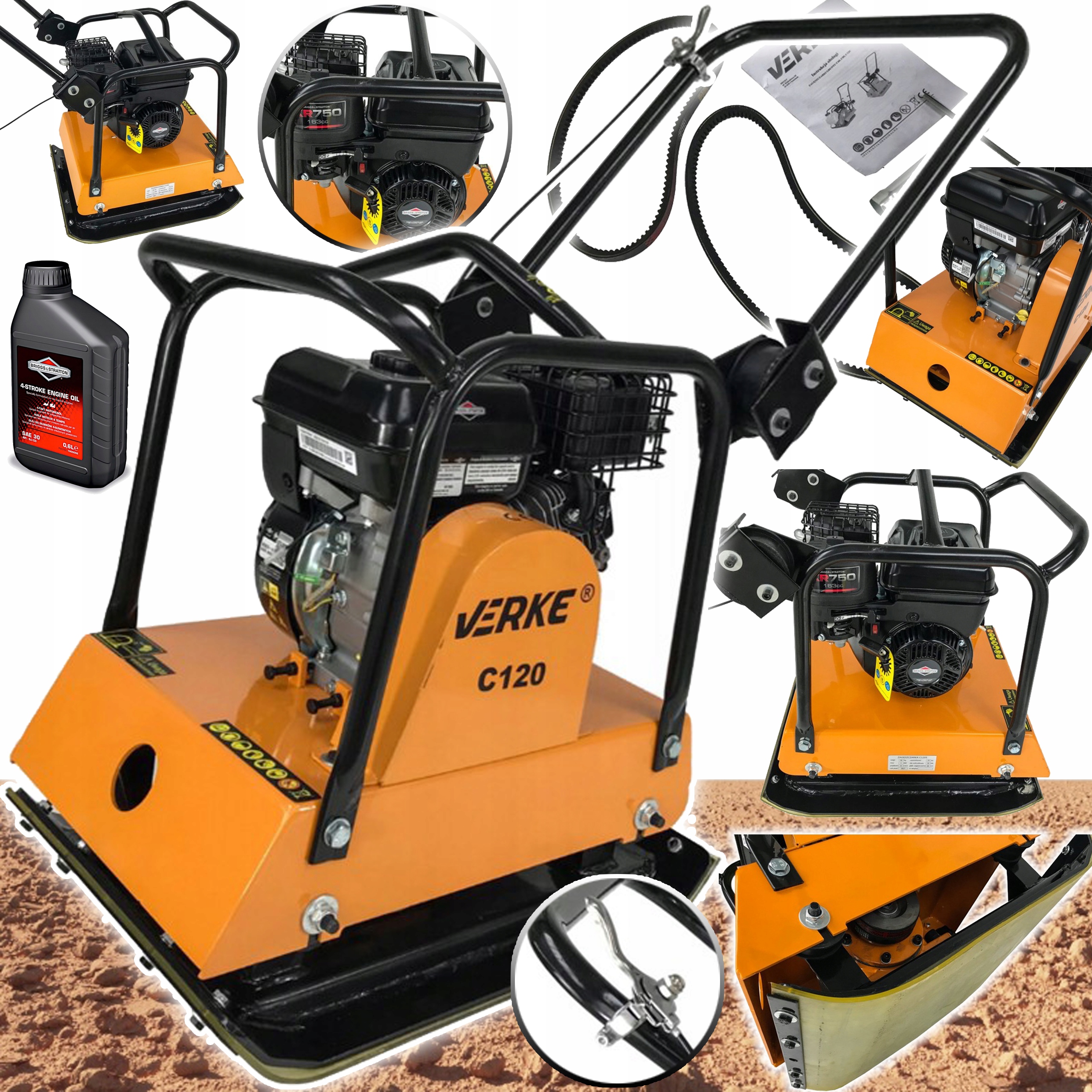 Zhutňovač Verke 5 HP